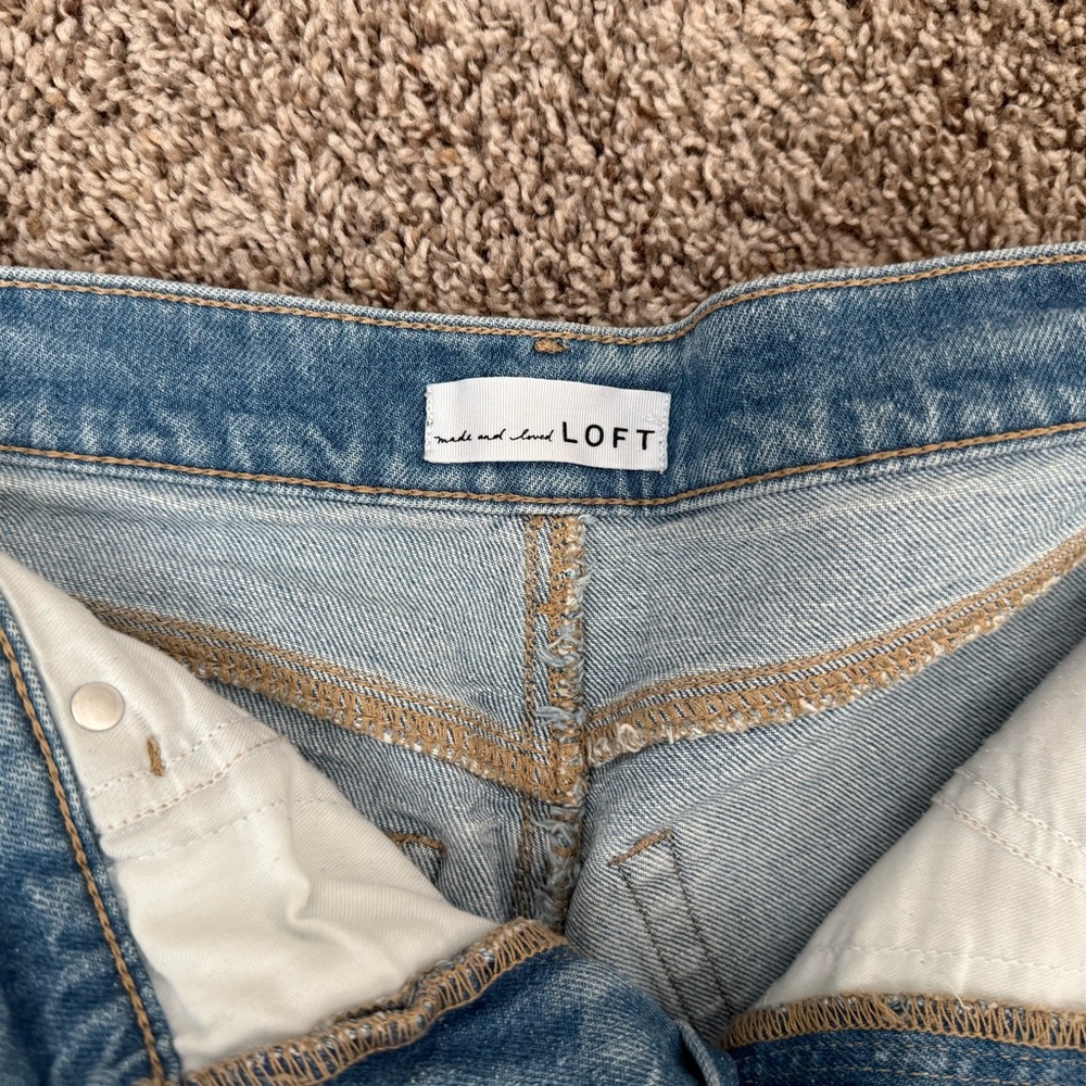 Loft Bermuda Denim Shorts - Picture 3 of 4